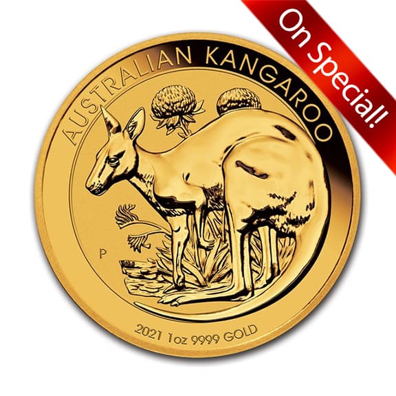 Inspiration smøre vaccination Australian Gold Kangaroo 1 oz 2021 - Best Price & Free Shipping