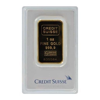 credit suisse gold bar review