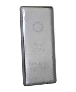 RCM 100 oz Silver Bar